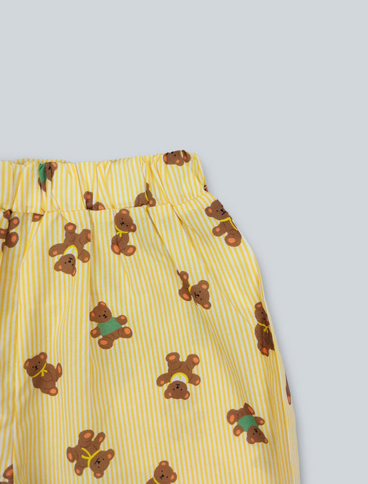 Schattige beerprint Balloonbroek