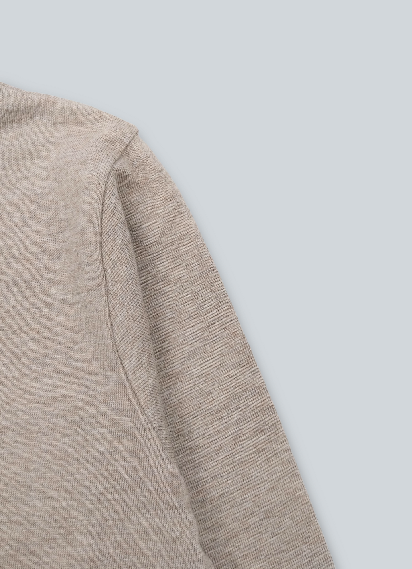 Label point long sleeve shirt