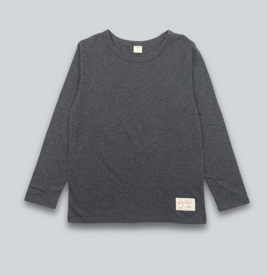 Label point long sleeve shirt