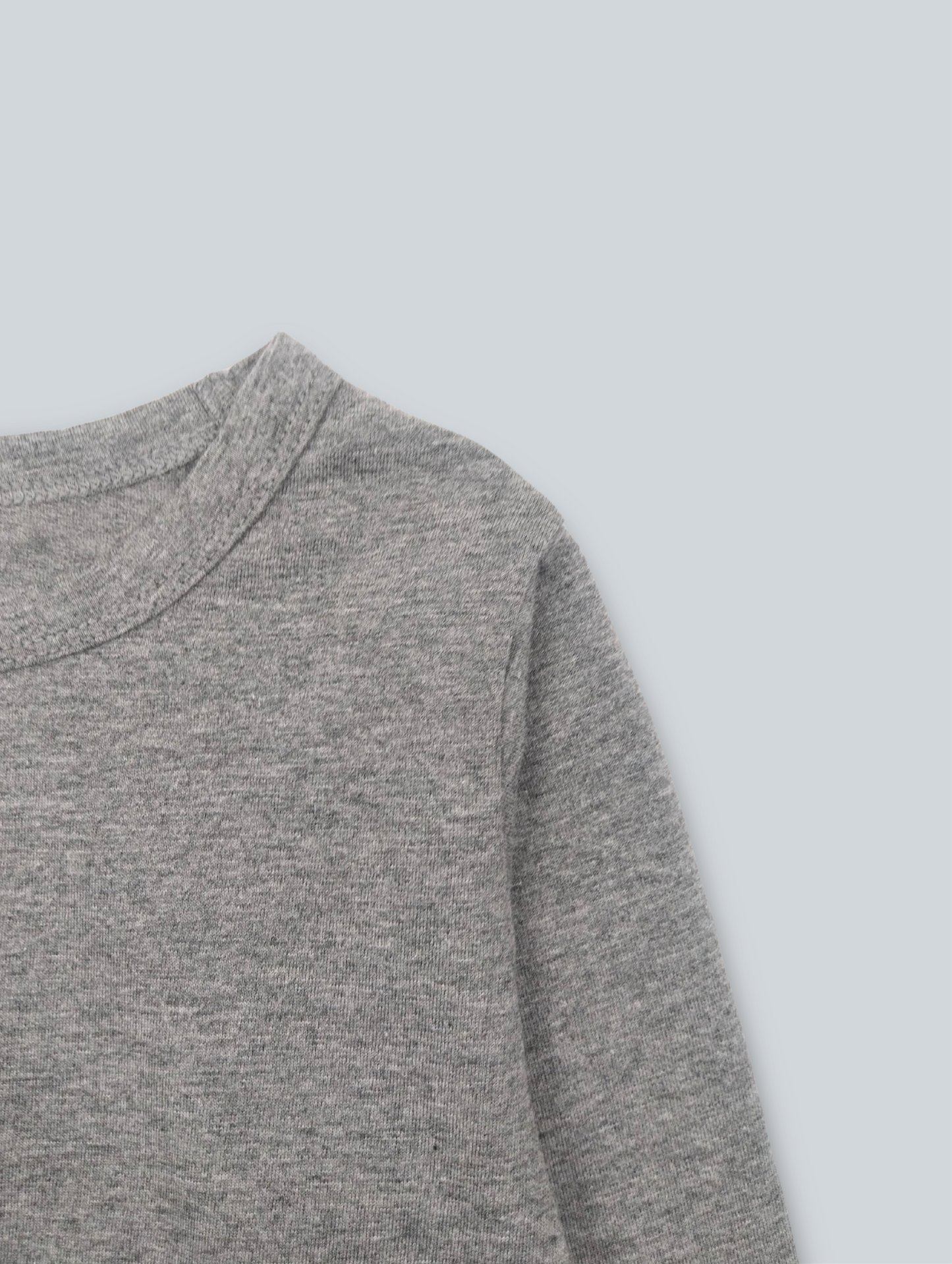 Label point long sleeve shirt
