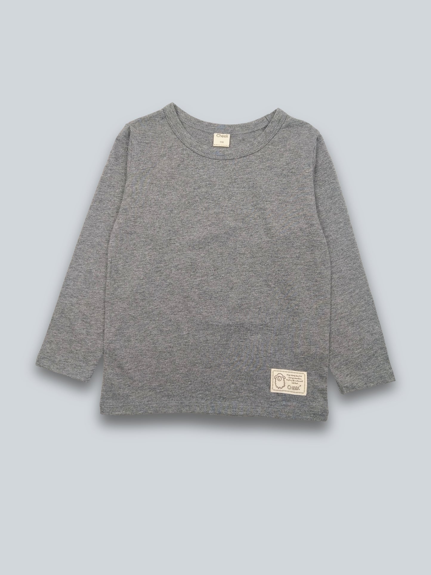 Label point long sleeve shirt