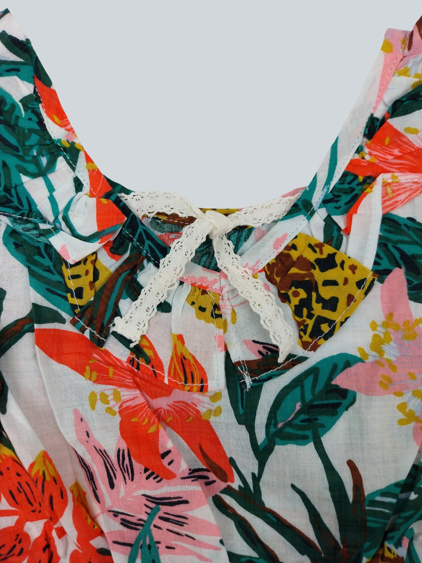Bloemen zomerjurk