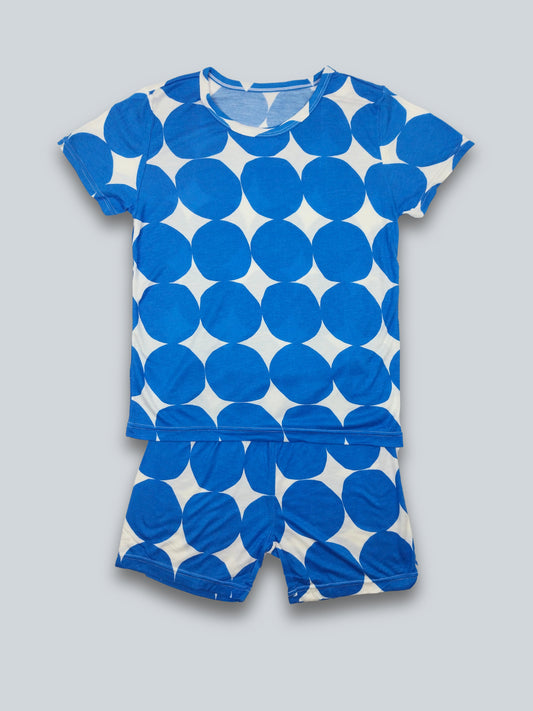 Cool Blauw Viscose OutfitSet