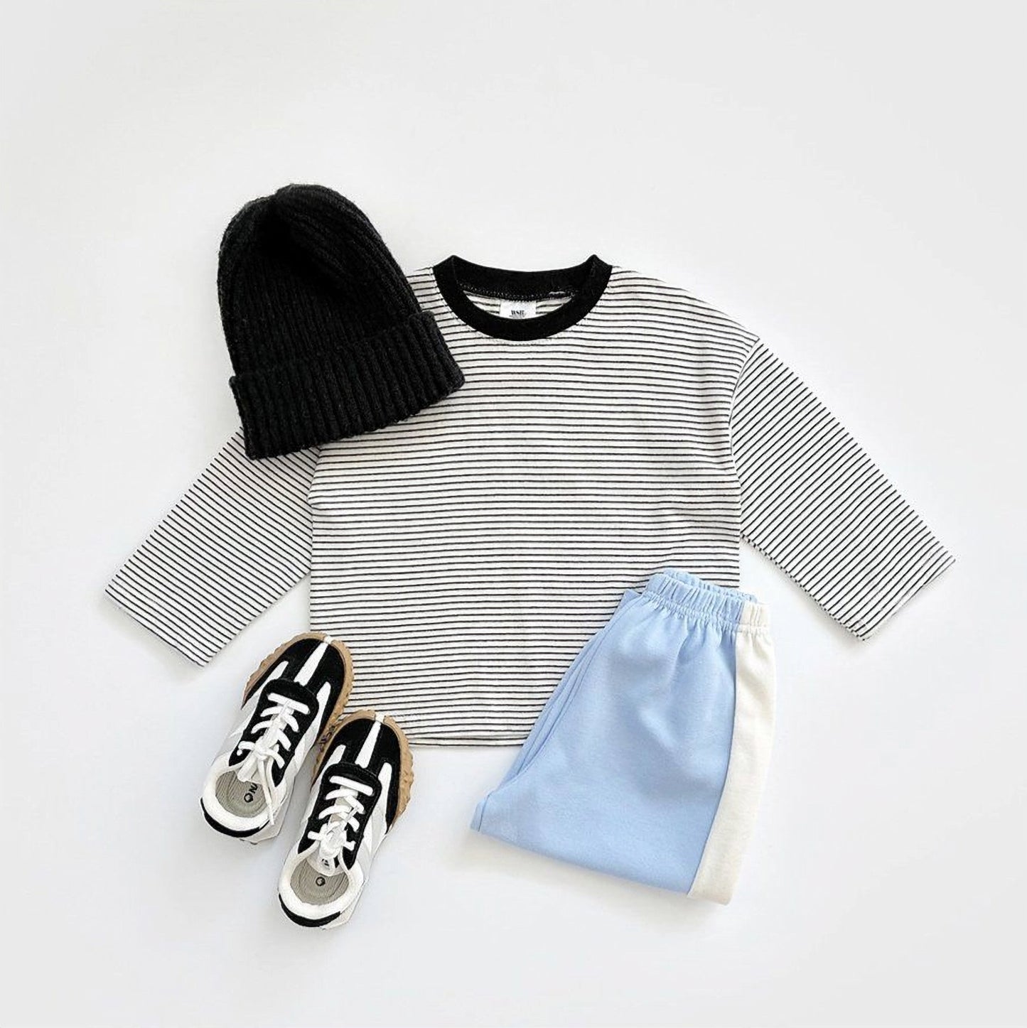 Gestreept shirt langemouw