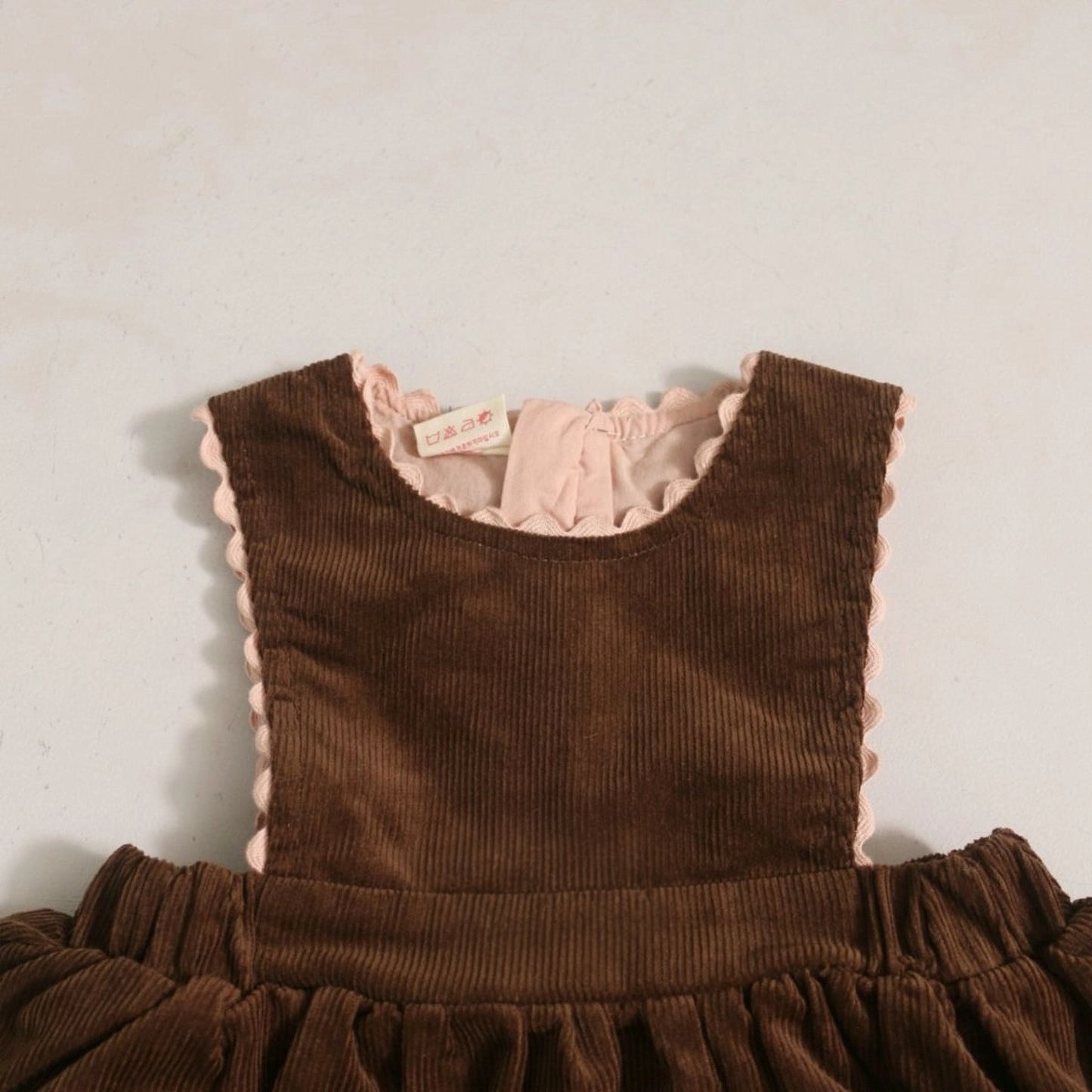 Corduroy Pinafore Jurk