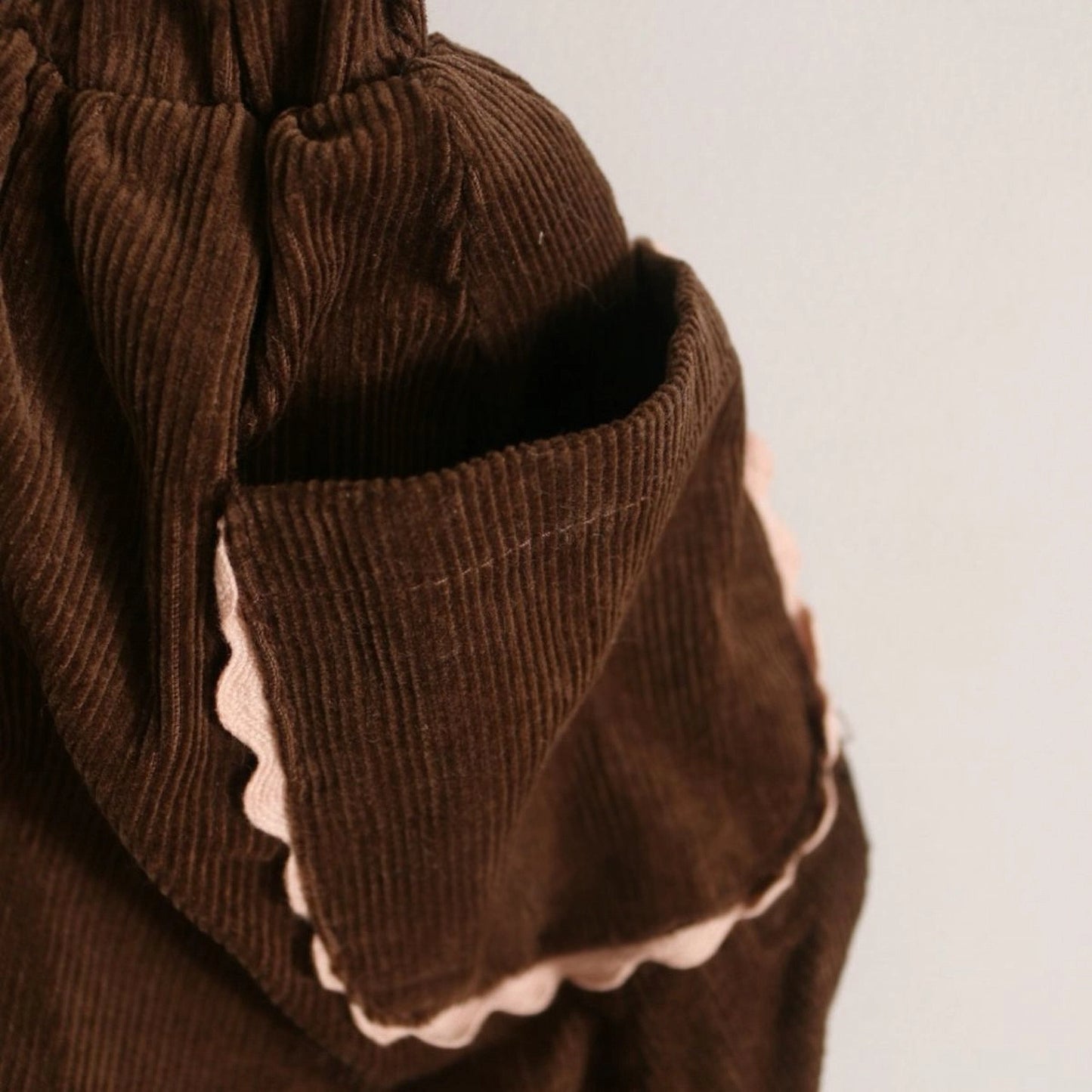 Corduroy Pinafore Jurk
