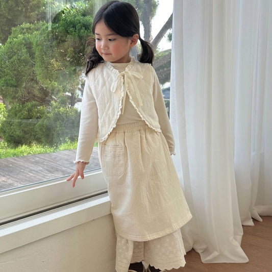 Lange Culottes Beige