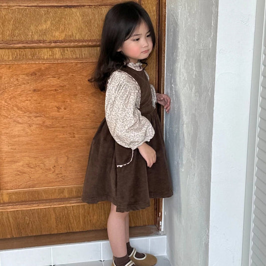 Corduroy Pinafore Jurk